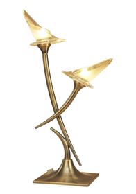 M0371  Flavia Table Lamp 2 Light